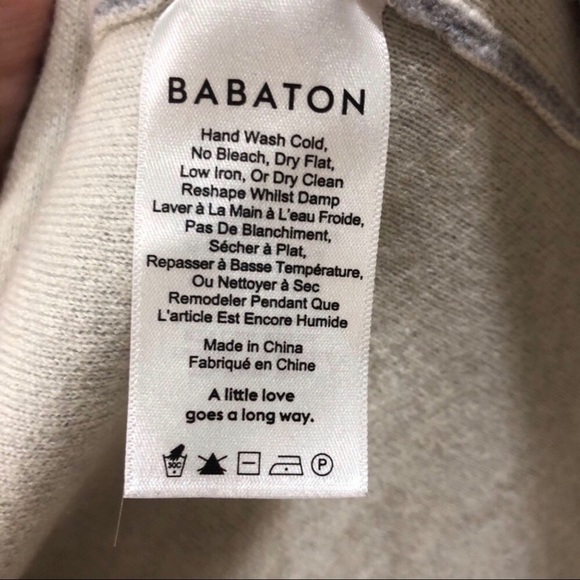 Babaton Aritzia Beekman Sweater Open Front Gray Size XS Cardigan FKM1–3319-48 - Picture 9 of 10